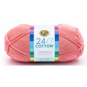 Lion Brand 24/7 cotton 101 Pink