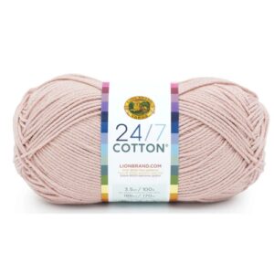 Lion Brand 24/7 cotton 123 Beachnut