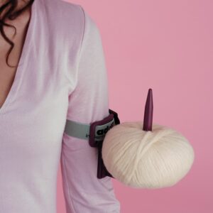 Addi Arm Yarn Holder donker rood