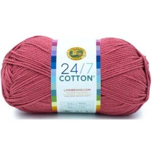 Lion Brand 24/7 cotton 135 Terracotta